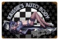 Vintage-Retro Krissies Auto Metal-Tin Sign