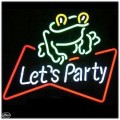 Neon Bar Sign - Let's Party