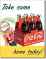 Retro COKE Sprite Boy Take Home Metal Sign