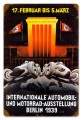 Vintage-Retro Berlin Auto Show Metal-Tin Sign