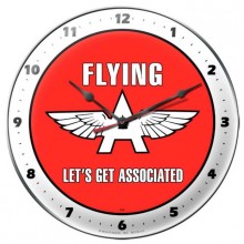 Vintage-Retro Flying A Wall Clock