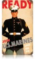 Vintage-Retro Ready US Marine Metal-Tin Sign