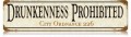 Vintage-Retro Drunkenness Metal-Tin Sign