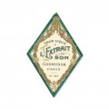 Vintage Savon Exquis Tin Sign 8 x 12 Inches