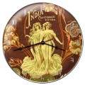 Vintage-Retro India Coffee Wall Clock