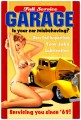 Vintage-Retro Full Service Garage Metal-Tin Sign LARGE