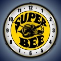 Vintage-Retro  Super Bee Lighted Wall Clock