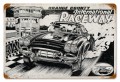 Vintage-Retro International Raceway Metal-Tin Sign