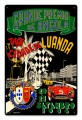 Vintage Angola Grand Prix 12 x 18 inches Tin Sign