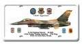 Vintage-Retro F-16C Fighting Fulcrum License Plate