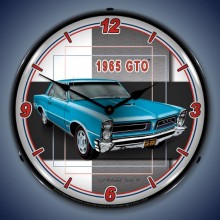 Vintage-Retro  1965  GTO Lighted Wall Clock