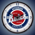 Vintage-Retro  Buick Service w/numbers Lighted Wall Clock