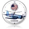 Vintage-Retro F4U Corsair Wall Clock
