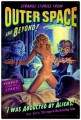 Vintage-Retro Alien Abduction Metal-Tin Sign LARGE