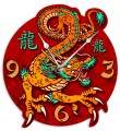 Vintage-Retro Dragon Metal-Tin Sign