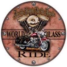 Vintage-Retro World Class Ride Wall Clock