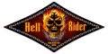 Vintage-Retro Hell Rider Diamond Metal-Tin Sign