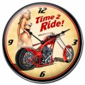 Vintage-Retro Time 2 Ride Wall Clock
