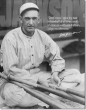 Vintage Shoeless Joe - Gave My Best Tin Sign