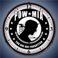 Vintage-Retro  POW MIA Lighted Wall Clock