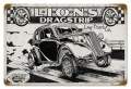 Vintage-Retro Lions Drag Strip Metal-Tin Sign 2