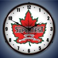 Vintage-Retro  Super Test Lighted Wall Clock