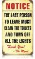 Vintage-Retro Clean Bathroom Metal-Tin Sign