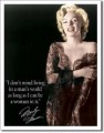 Retro Marilyn - Man's World Metal Sign