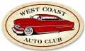 Vintage-Retro West Coast Auto Oval Metal-Tin Sign