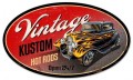 Vintage-Retro Vintage-Retro Custom Oval Metal-Tin Sign