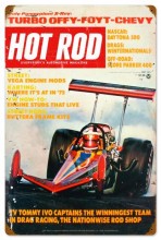 Vintage-Retro Hot Rod Magazine 27515 Metal-Tin Sign