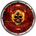 Vintage-Retro Lucifers Choppers Wall Clock