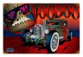 Vintage Rat Rod Voodoo 12 x 18 inches Tin Sign