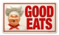 Vintage-Retro Good Eats Metal-Tin Sign