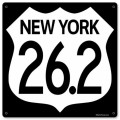 Vintage-Retro Marathon New York Metal-Tin Sign