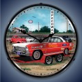 Vintage-Retro  Jenkins 1966 Nova Lighted Wall Clock
