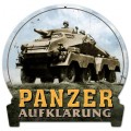 Vintage-Retro Panzer Round Banner Metal-Tin Sign