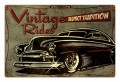 Retro Respect Tradition Metal Sign