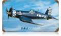 Vintage-Retro F4U Corsair Metal-Tin Sign