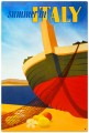 Vintage-Retro Italy Summer Tin-Metal Sign LARGE