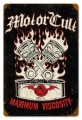 Vintage-Retro Pist Tikis Metal-Tin Sign