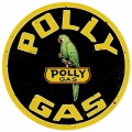 Retro Polly Gas Tin Sign