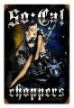 Vintage-Retro So Cal Choppers Metal-Tin Sign