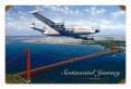 Retro Sentimental Journey Tin Sign 18 x 12 Inches