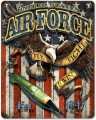 Vintage-Retro USAF Eagle Metal-Tin Sign