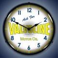Vintage-Retro  Valvoline Motor Oil Lighted Wall Clock