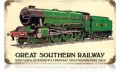 Vintage-Retro Great Southern Railway Metal-Tin Sign