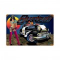 Retro Busted Tin Sign 18 x 12 Inches