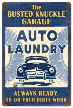Vintage-Retro Auto Laundry Metal-Tin Sign