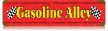Vintage-Retro Gasoline Alley Metal-Tin Sign